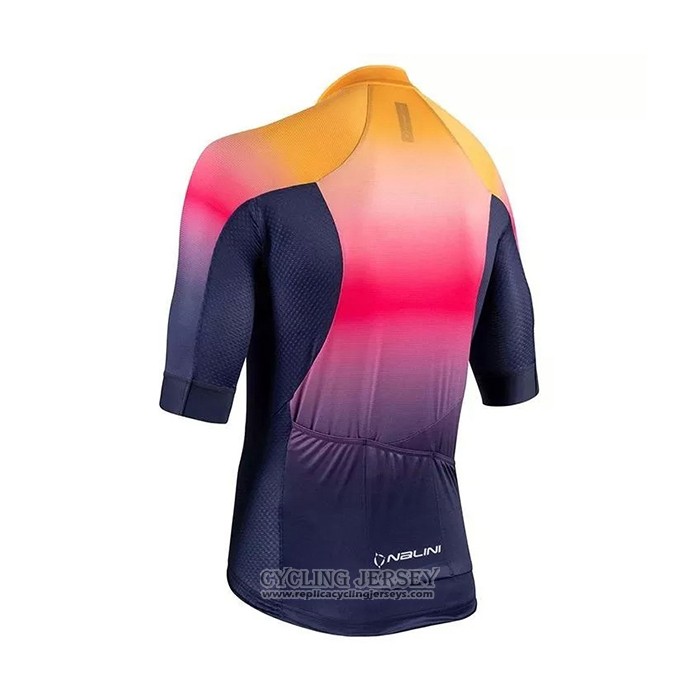 2021 Cycling Jersey Nalini Multicolore Short Sleeve And Bib Short