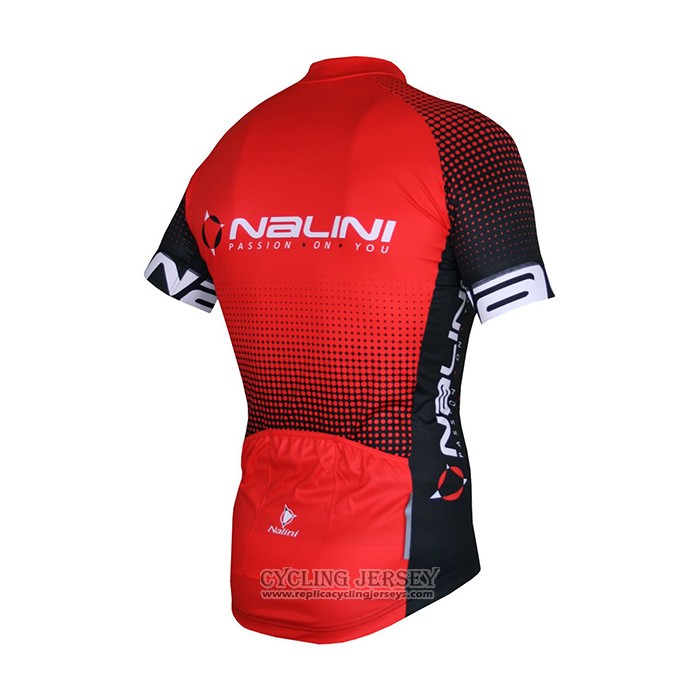 2021 Cycling Jersey Nalini Red Short Sleeve And Bib Short