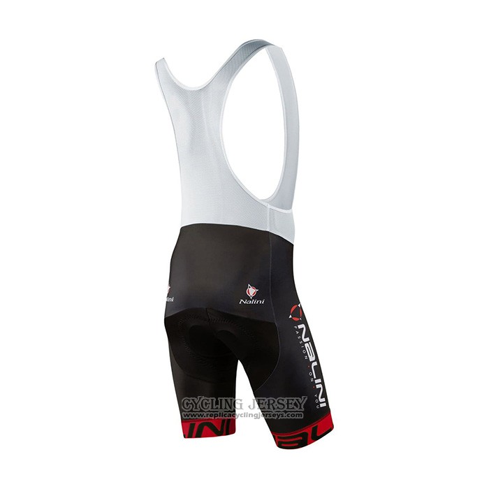 2021 Cycling Jersey Nalini Red Short Sleeve And Bib Short