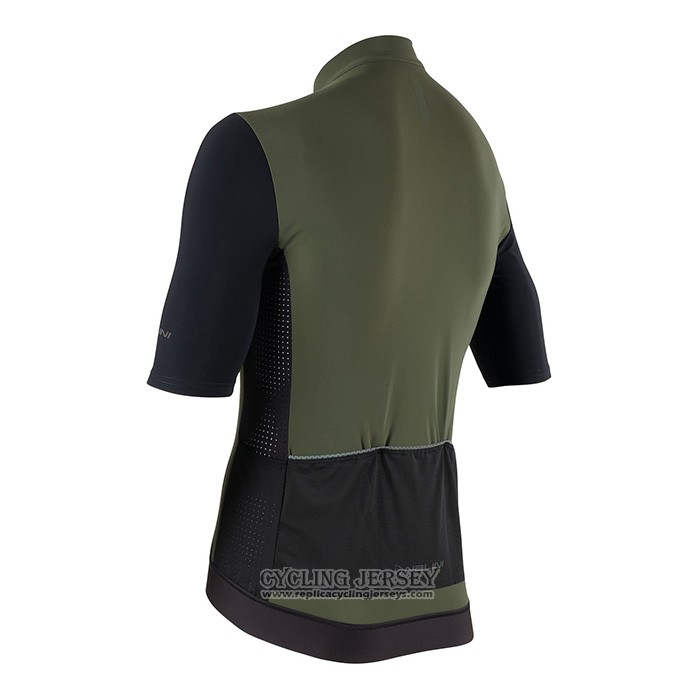 2022 Cycling Jersey Nalini Green Short Sleeve And Bib Short