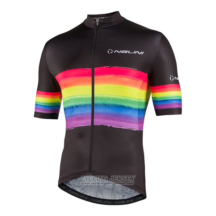 2022 Cycling Jersey Nalini Multicolore Short Sleeve And Bib Short