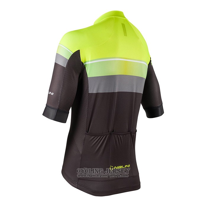 2022 Cycling Jersey Nalini Yellow Short Sleeve And Bib Short