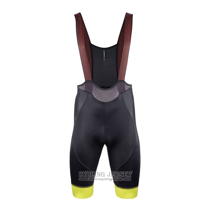 2022 Cycling Jersey Nalini Yellow Short Sleeve And Bib Short