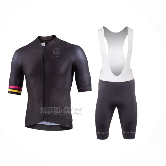 2024 Cycling Jersey Nalini Black Short Sleeve And Bib Short