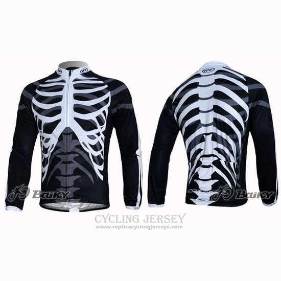 2012 Cycling Jersey Northwave Black Long Sleeve and Bib Tight