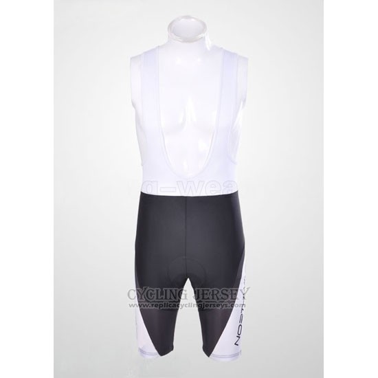 2013 Cycling Jersey Nalini Black and White Short Sleeve and Bib Short