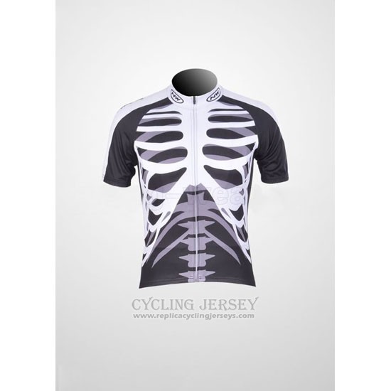 2013 Cycling Jersey Nalini Black and White Short Sleeve and Bib Short