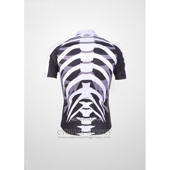 2013 Cycling Jersey Nalini Black and White Short Sleeve and Bib Short