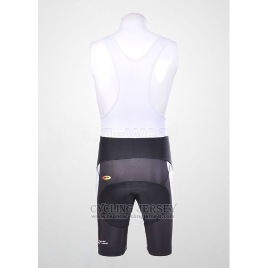2013 Cycling Jersey Nalini Black and White Short Sleeve and Bib Short