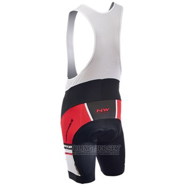 2017 Cycling Jersey Northwave Blade Air Black and Red Short Sleeve and Bib Short