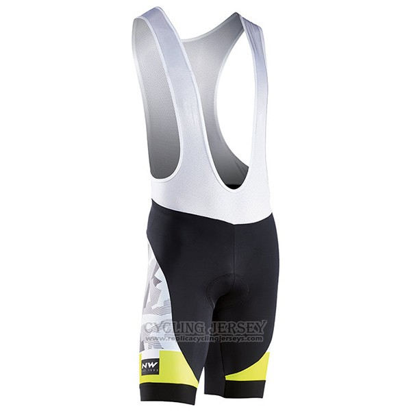 2017 Cycling Jersey Northwave Blade Air Black and White Short Sleeve and Bib Short