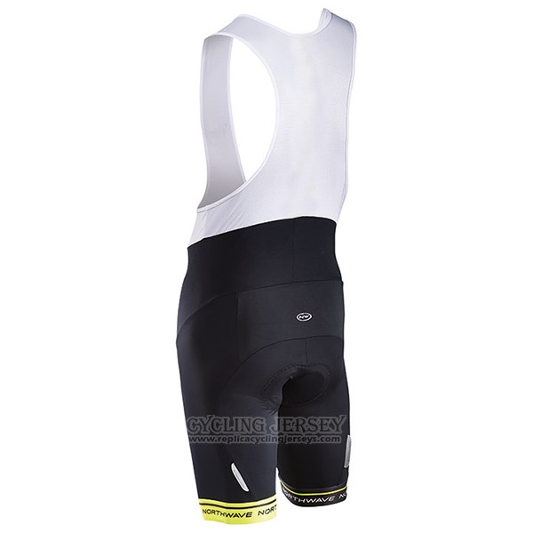 2017 Cycling Jersey Northwave Green and Black Short Sleeve and Bib Short