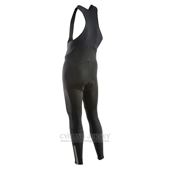2017 Cycling Jersey Northwave Ml Deep Black Long Sleeve and Bib Tight