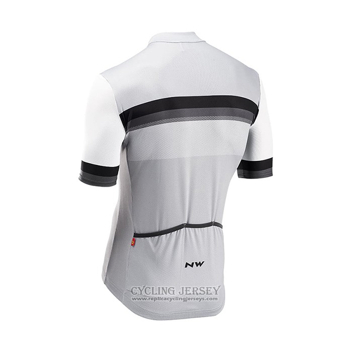 2021 Cycling Jersey Northwave White Short Sleeve And Bib Short QXF21-0062