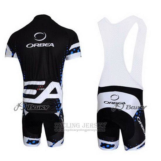 2013 Cycling Jersey Orbea Black Short Sleeve and Bib Short