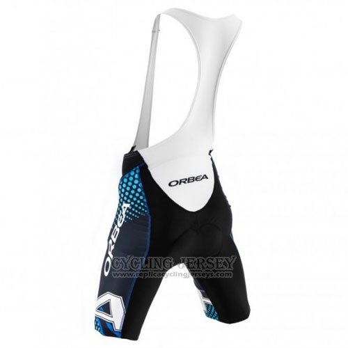 2015 Cycling Jersey Orbea Black and Blue Short Sleeve and Bib Short