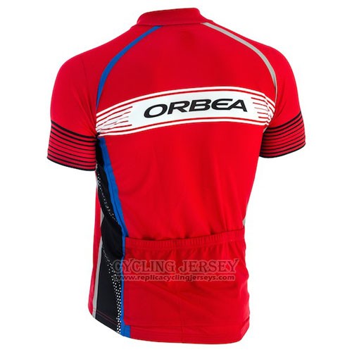 2015 Cycling Jersey Orbea Red Short Sleeve and Bib Short