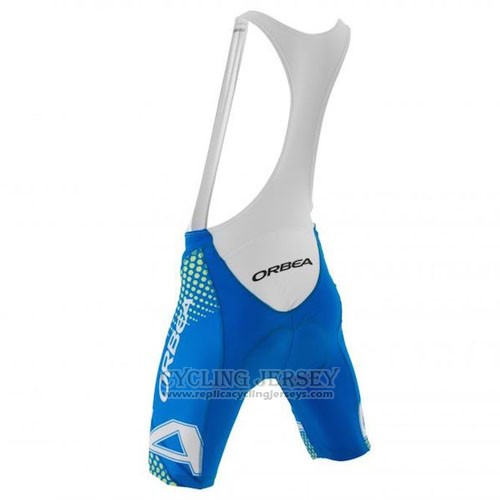 2015 Cycling Jersey Orbea Sky Blue and Black Short Sleeve and Bib Short