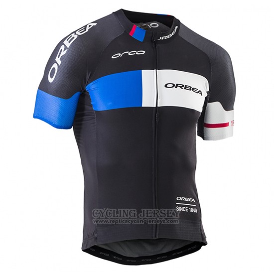 2017 Cycling Jersey Orbea Black Short Sleeve and Bib Short