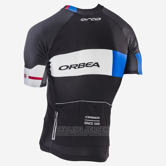 2017 Cycling Jersey Orbea Black Short Sleeve and Bib Short