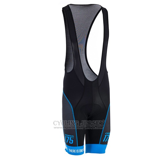 2017 Cycling Jersey Orbea Black and Blue Short Sleeve and Bib Short