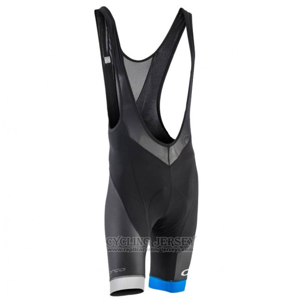 2017 Cycling Jersey Orbea Black and Blue Short Sleeve and Bib Short