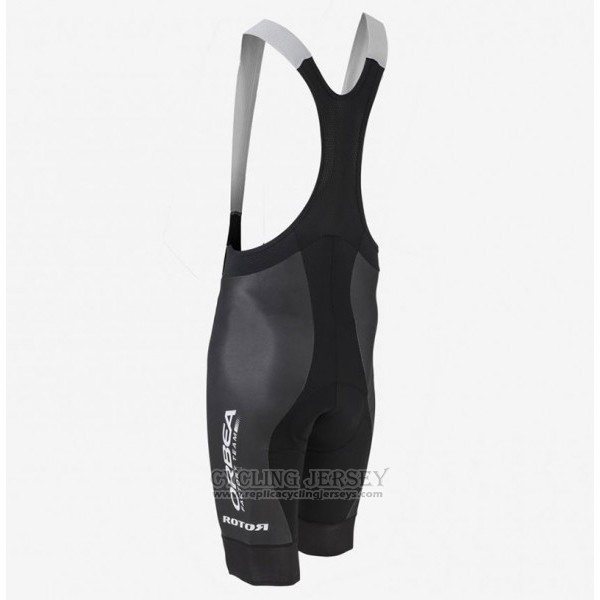 2017 Cycling Jersey Orbea Black and Green Short Sleeve and Bib Short