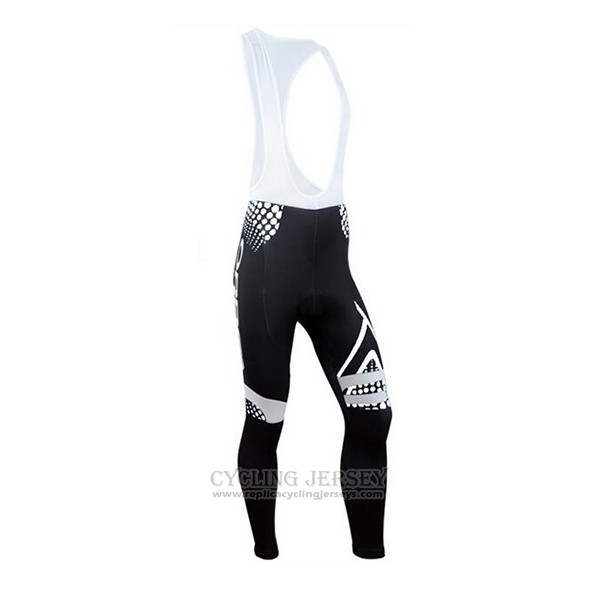 2017 Cycling Jersey Orbea White and Black Long Sleeve and Bib Tight