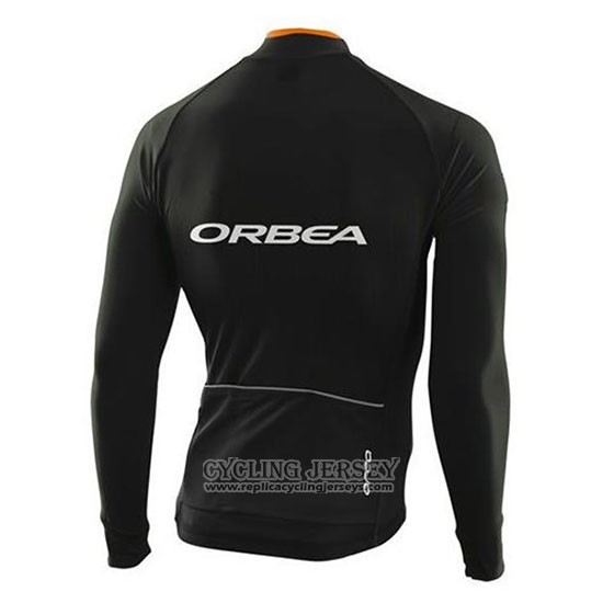 2020 Cycling Jersey Orbea Black Long Sleeve And Bib Tight