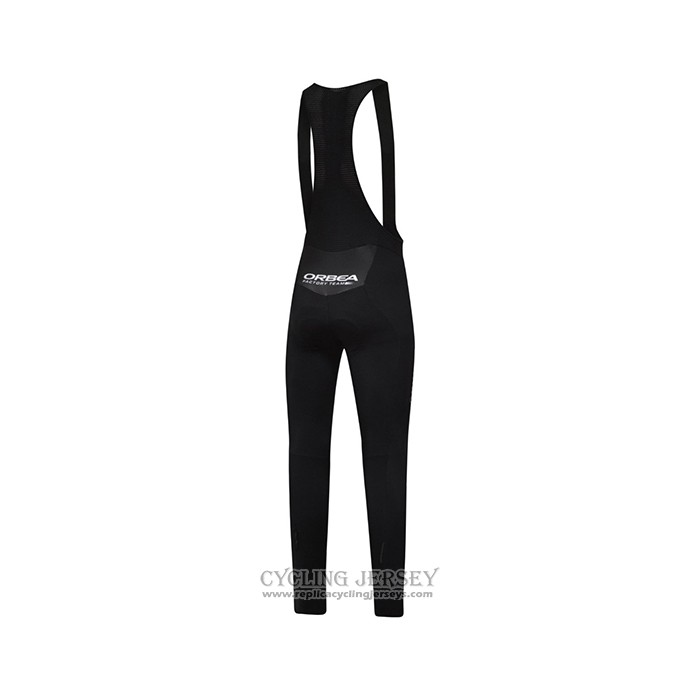 2021 Cycling Jersey Orbea Black Green Long Sleeve And Bib Tight