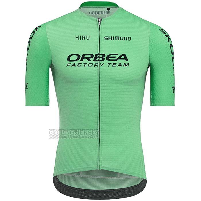 2021 Cycling Jersey Orbea Green Short Sleeve and Bib Short