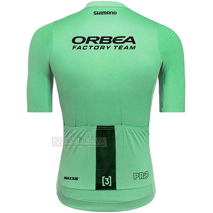 2021 Cycling Jersey Orbea Green Short Sleeve and Bib Short