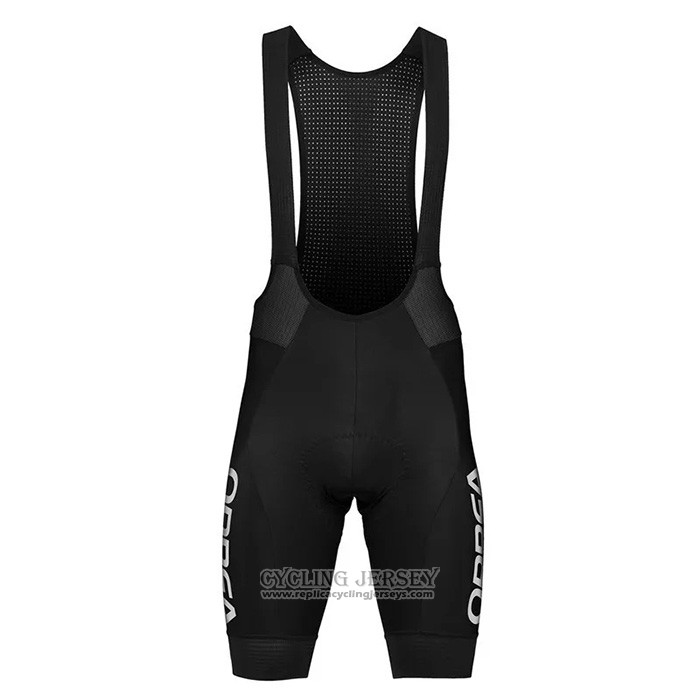 2021 Cycling Jersey Orbea White Black Short Sleeve And Bib Short
