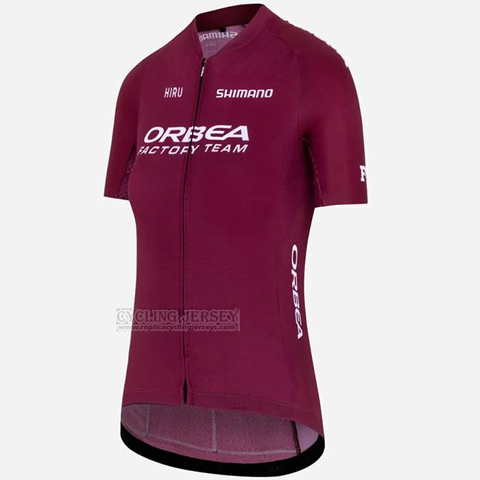 2023 Cycling Jersey Orbea Fuchsia Short Sleeve And Bib Short