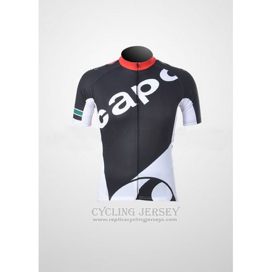 2011 Cycling Jersey Capo Black Short Sleeve and Bib Short