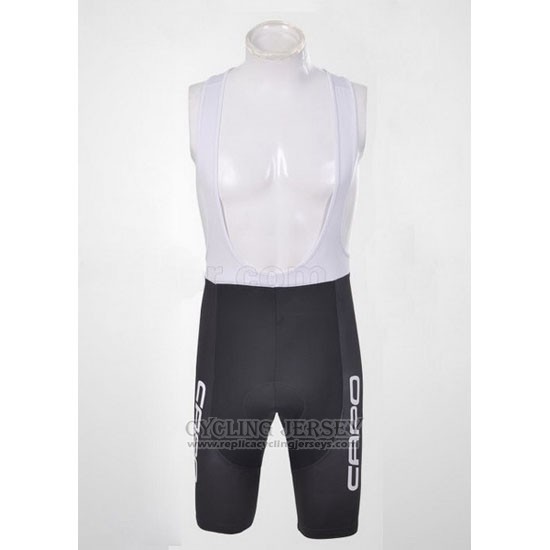 2011 Cycling Jersey Capo Black and White Short Sleeve and Bib Short