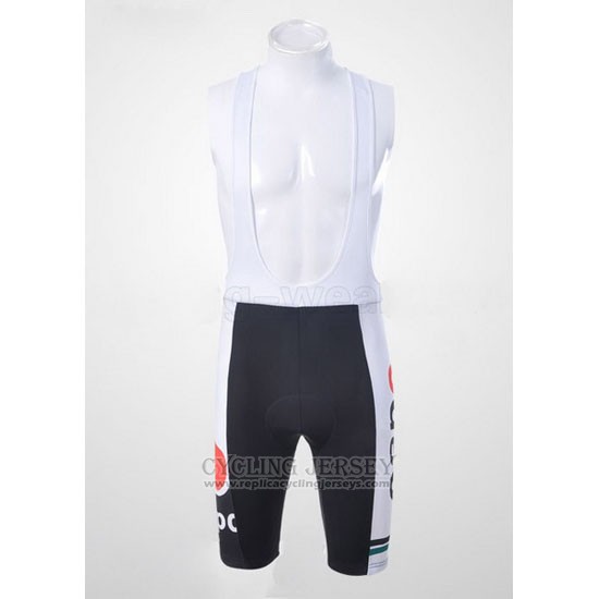 2011 Cycling Jersey Capo White Short Sleeve and Bib Short