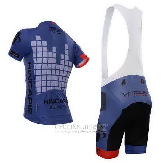 2014 Cycling Jersey Hincapie Purple Short Sleeve and Bib Short