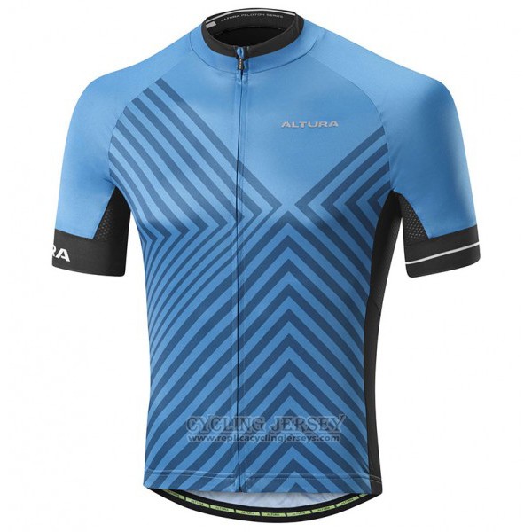 2017 Cycling Jersey Altura Peloton Blue Short Sleeve and Bib Short