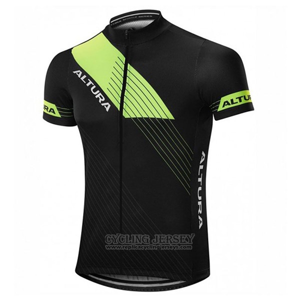 2017 Cycling Jersey Altura Sportive Black Short Sleeve and Bib Short
