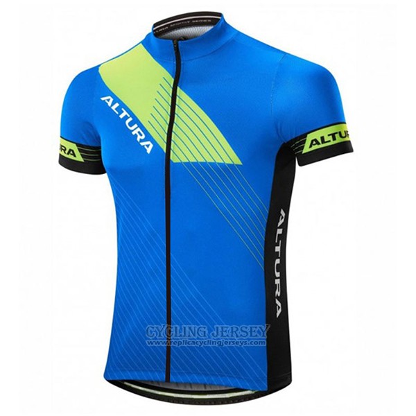 2017 Cycling Jersey Altura Sportive Blue Short Sleeve and Bib Short