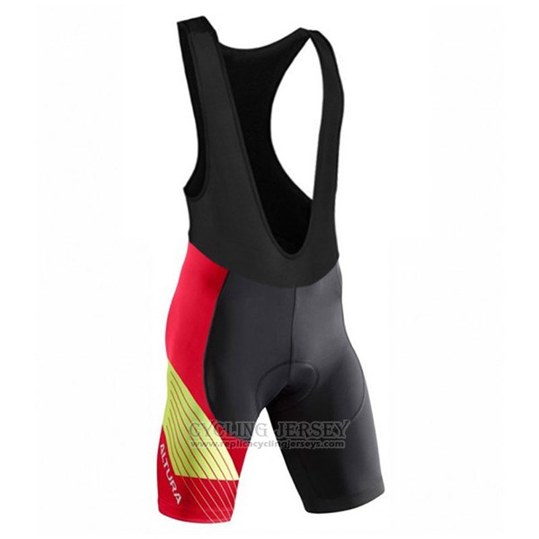 2017 Cycling Jersey Altura Sportive Red Short Sleeve and Bib Short