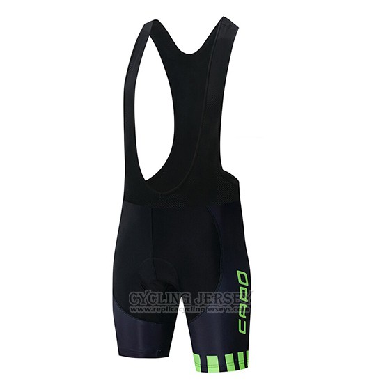 2018 Cycling Jersey Capo Black Green Short Sleeve and Bib Short