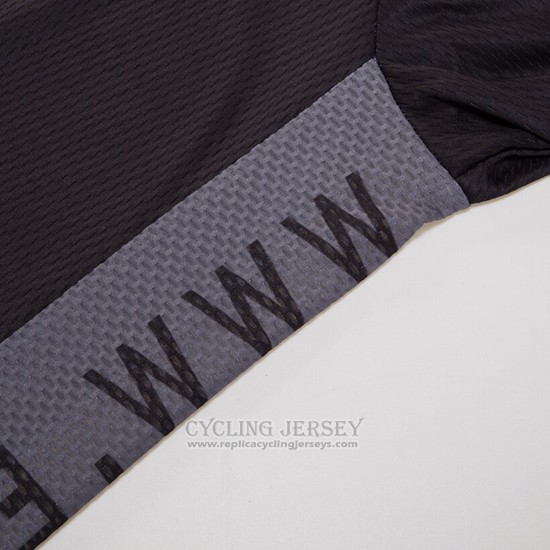 2019 Cycling Jersey Dna Black Short Sleeve and Bib Short