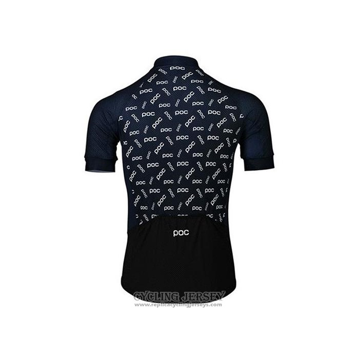 2020 Cycling Jersey POC Black Short Sleeve And Bib Short