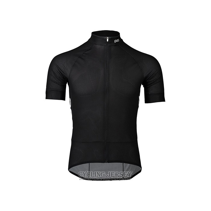2021 Cycling Jersey Poc Black Short Sleeve And Bib Short