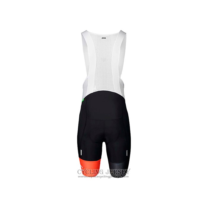 2021 Cycling Jersey Poc Black Short Sleeve And Bib Short