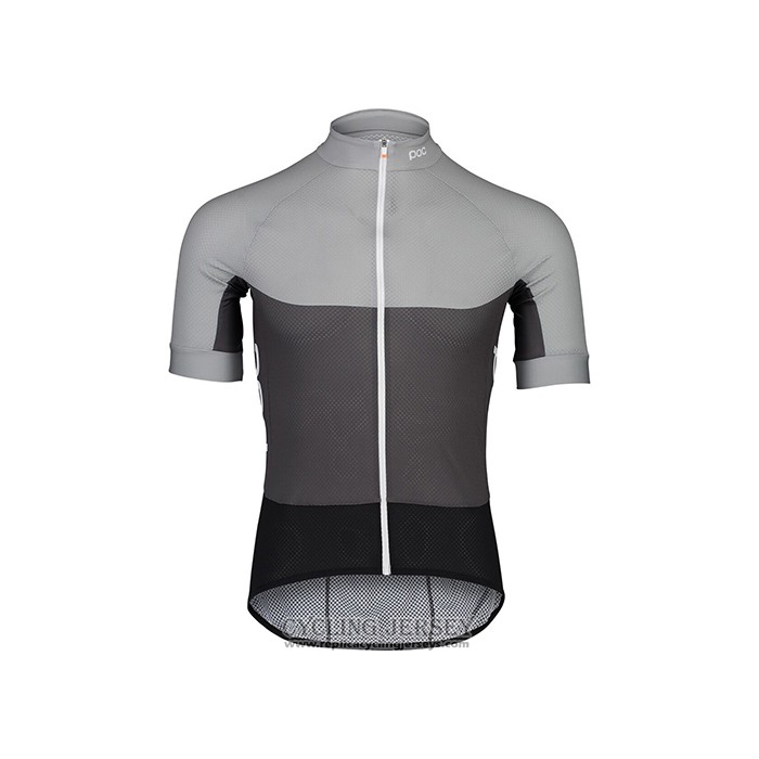 2021 Cycling Jersey Poc Gray Short Sleeve And Bib Short