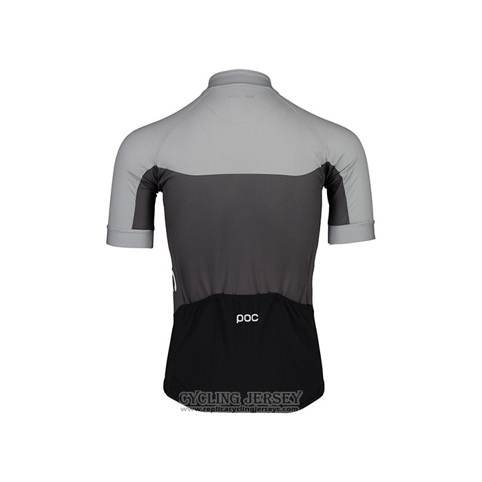 2021 Cycling Jersey Poc Gray Short Sleeve And Bib Short