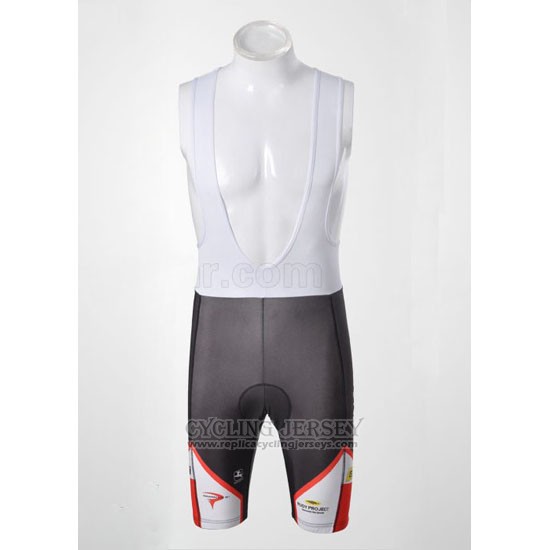 2010 Cycling Jersey Pinarello Black and Red Short Sleeve and Bib Short